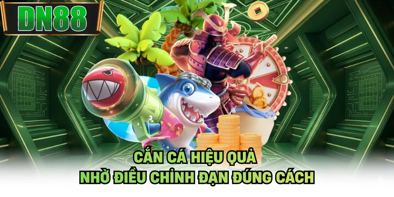 Cắn cá hiệu quả nhờ điều chỉnh đạn đúng cách